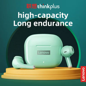 Lenovo | New Lenovo LP40 Pro Bluetooth V5.3 Earphones Punchy Bass Sound Headset Full Compatible Low Latency Game Sports Music Headphones