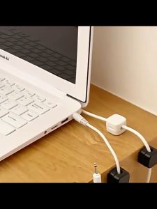 1PCS Magnetic Data Cable Clip Adjustable Stable Cord Holder Cable Organizer Under Desk Power Cord Magnetic Cable Holder