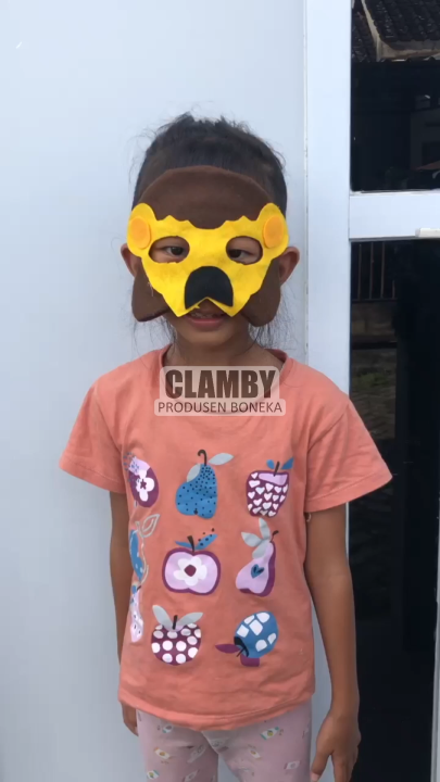 Topeng  Karakter Hewan | Topeng Animals Aksesoris Karnaval |Topeng Pesta Anak & Dewasa