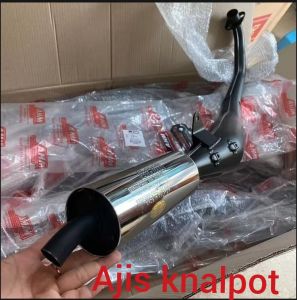 knalpot yamaha fiz r cet hitam
