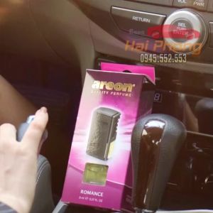 Nước hoa ô tô nhập khẩu hãng AREON kẹp cửa gió điều hòa (nhiều mùi) thiết kế nhỏ gọn sử dụng tiện lợi
