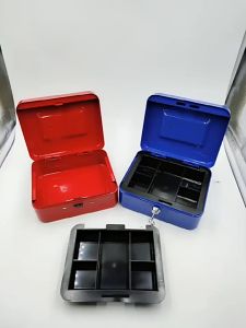 COD TaffGUARD Kotak Brankas Penyimpanan Uang Dokumen Sertifikat Cashbox Key Lock 20x16x9cm - 200A