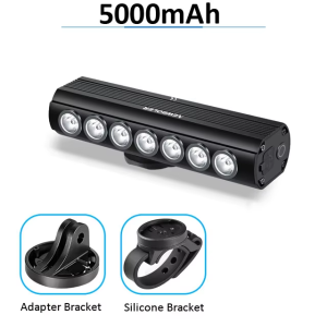 NEWBOLER 8000mAh Bicycle Light Front 2000LM Bike Light USB Type-C Charging MTB Road Cycling Lamp Bicycle Accessories