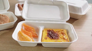 10 pcs Mika Burger | Burger Box bento Box Kotak Box Kue Bento Cake | Mika Bento Burger AK13