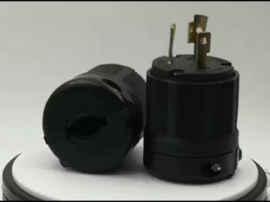30A 250V 3 Wire Twist Lock Generator Plug Anti-loose US Three-pole Generator Power Plug NEMA L6-30P