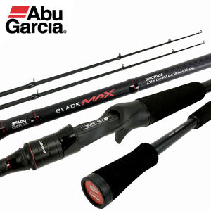 【TRAINFIS】2024 Original Abu Garcia Black Max 1.98M Fishing Rod 2Tips M/ML Solid Carbon Spinning Rod Beginner Fishing Rod Flexible Baitcasting Rod Abu Garcia Blackmax Combo - Lazada