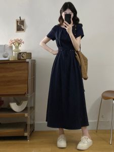 RELNLEX | Đầm Dài Elegance Phong Cách Pháp Mới Mùa Hè Size Lớn