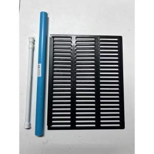 ตะแกรงกันงู ติดตั้งบ่อพัก พร้อมอุปกรณ์ สแตนเลส 304 ขนาด 20 * 25 cm หรือ PVC หนา ขนาด 26 * 33 cm