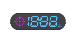 HUD GPS Car Digital Speedometer Head Up Display Universal Color Overspeed Alarm Smart Meter For All Cars Electronic Accessories
