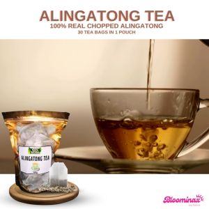 Bloominax by Gena - ALINGATONG TEA 30 bags Anti-inflammatory properties Digestive aid Respiratory support reduce inflammation joint health Joint discomfort Bone health Strengthen bones Antioxidant properties Wound healing Overall well being