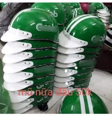 Mũ bảo hiểm grabb nữa đầu