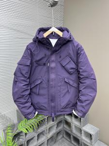 Thickened Hooded Cotton Jacket for Men Winter New Style Outdoor Workwear Versatile Youth Trend Standard Fit Polyester Lining