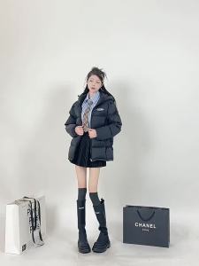 MZVZ | Áo Khoác Dày Nỉ Hooded Ngắn Đệm Bông