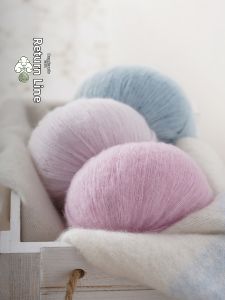 LOVEYARN | Goat Cashmere Silky Fine Yarn For Handmade Knitting