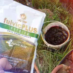 NE Fulvic Plus Premium 100grams by Ucorp (Thenew Humic Plus) - Plant and Soil Fertilizer Garden Soil Conditioner