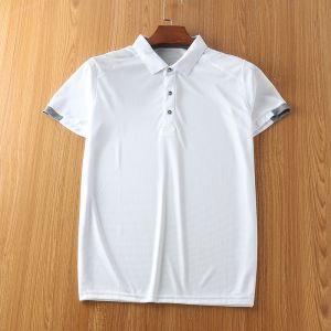 Professional Cold Technology! Export Single Cut Label Men Quick-Drying T-shirt Breathable Athleisure Polo Shirt