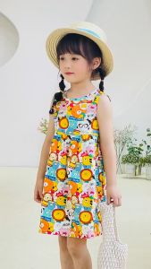 Dress Anak Perempuan Import Katun Murni Bermotif Terbaru