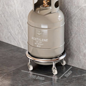 evesigar | Movable Gas Cylinder Stand With Wheels