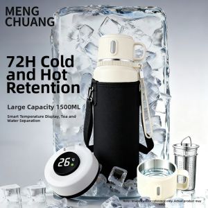 MENGCHUANG | Thermal Insulated Business Tea Infuser Flask