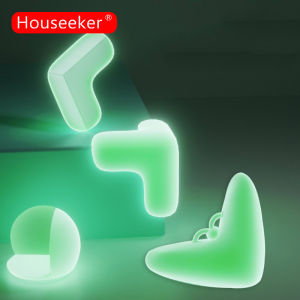 Houseeker Silicone bảng dạ quang bảo vệ góc mép bàn Trẻ Em tấm che cạnh bàn an toàn Chống góc va chạm mép đồ nội thất Bảo Vệ Bìa Đồ Che góc cạnh an toàn