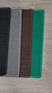 พรมใยไวนิล พรมดักฝุ่น พรมใยสังเคราะห์  พรมเช็ดเท้า ขนาด 48x70 cm ลดล้างสต็อค