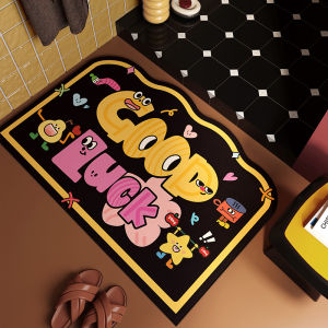 Thảm Phòng Tắm Thấm Hút Mạnh Bằng Bùn Giun Silicon Dopaamine Thảm Chống Trượt Dễ Thương Thảm Chống Thấm Nước Thảm Phòng Tắm Hình Dạng Bất Thường