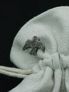 Trâm Cài Cổ Áo Hình Cú Mèo Bạc 925 Trâm Cài Ngực Động Vật Nhỏ Nguyên Tác Trâm Cài Túi Đáng Yêu Mini Phong Cách Dân Tộc Cặp Đôi