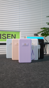 Maxwear YSPB-25 20000mah Powerbank Super Fast Charging Built-in Retractable Cable For Phone Laptop