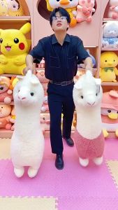 ĐỒ CHƠI GẤU BÔNG LẠC ĐÀ ALPACA 35CM