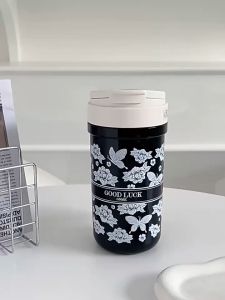 【G13 READY STOCK】GNMK 430ml/600ml Stainless Steel Thermos Cup Portable Car Mug Coffee Mug Tumbler Thermos Flask