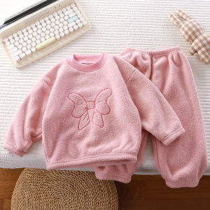 JIFANPAUL | Fleece Lined Thermal Children Pajamas