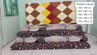 Kasur busa royal gress EON D23 dan D26 / 200x140x10 busa grees / Kasur Lipat / Kasur Lantai / Kasur busa murah / Kasur single untuk anak kost / Motif Terlaris dan Terbaru