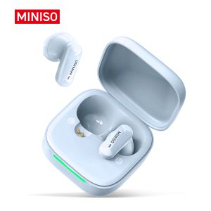 MINISO MS119 AI Translator Earbud Smart Real-Time Translation Bluetooth Earphone Noise Canceling Earbud Wireless Earphone HiFi Music HD Call With Microphone Bluetooth 6.0