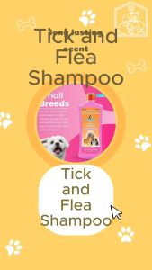 Bearing Anti-Tick & Flea Dog Shampoo 600ml (SMELLY HAIR)