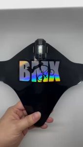 VISOR SEPEDA BMX + STIKER HOLOGRAM BMX + LAMPU TEMPEL KEDIP-KEDIP