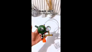 Full Set Alat Isi Ulang Gas Refil Gas Kaleng Portabel plus Pengukur Tekanan lengkap siap pakai