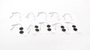 EMS Electrode Pads with Conductive Gel for EMS Electric Muscle Stimulator Pulse Massager Replacement Accessory Electrode Patches