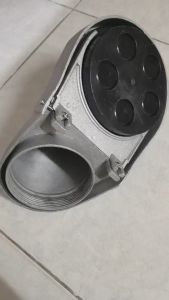 SEC หัวงูเห่า 4 นิ้วพร้อมข้อต่อ PE เกลียวนอก