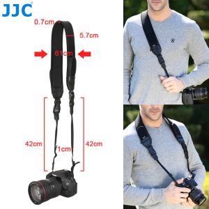 JJC 7mm Thick Neoprene Camera Neck Strap Quick Release Soft Shoulder Strap Belt Strap for Canon EOS R RP R5 R6 M50 Mark II 200DII 200D 1000D 2000D 1300D 1200D 1100D 850D 800D 750D 700D 650D 90D 77D 80D 70D 60D 50D 40D