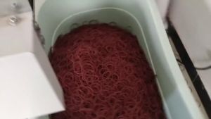 Thun buộc tóc Hàn Quốc Bịch 100 cái tặng túi zip Chun buộc tóc mix nhiều loại màu cho Bé va Mẹ dễ thương xinh xắn sành điệu