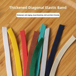 Thick Narrow Flat Elastic Band 1cm