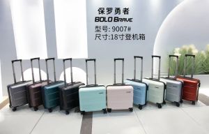 Durable Travel Suitcase Paul Brave Zipper Luggage Student Universal Wheel 20 Large Capacity Password Box Polyester Lining