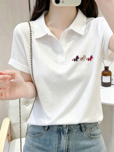 V.C.I | Women Summer Youthful High Quality Cotton T-Shirt White
