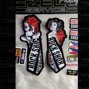 ROCKSHOX Dirty Custom design Bike fork Sticker | EzelservicesPH