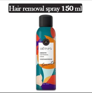 Hair Remover Spray DÉTVFO 10 Minutes Quickly Painless Hair Removal 150ml Permanent Hair Removal Cream Permanent Hair Removal Body Hair Removal Fast Hair Removal Bikini Underarm Wax Hair Removal Lip Hair Leg Hair Arm Hair Removal No Damage