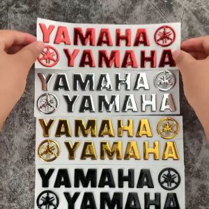 Stiker Emblem Timbul Yamaha Honda Logo Mobil Motor Badge 3D