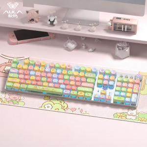 AULA | Bluetooth Triple-Mode Hot-Swappable Mechanical Keyboard