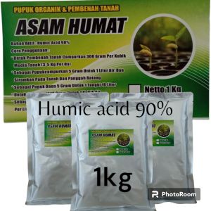 Asam Humat Humat acid 90%. mudah larut berat 1kg