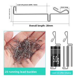 DIAOHAINI | Lead Sinker Quick Connect Fishing Accessory Detachable Hanger