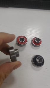 เซ็ทบูชดุมสเตอร์ + ลูกปืน ใส่ Wave110i Czi MSX บูชสเตอร์หลังตรงรุ่น งานเนียน แข็งแรง ใส่แทนของเดิมได้เลย บูทสเตอร์หลัง ดรีมเวฟ บู้ชสเตอร์เวฟ ลูกปืน6203 บูชสเตอร์110i